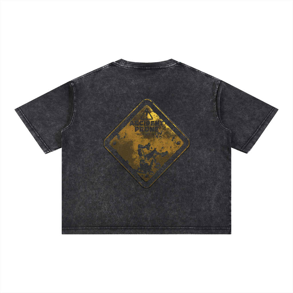 Accident Prone Boxy Cotton T-Shirt